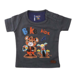 Camiseta para Bebé Recién Nacido - Gris - Product Image 1