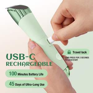 Afeitadora Eléctrica Húmeda/Seca para Mujer, Afeitadora Indolora para Zonas del Bikini, Brazos, Piernas y Varias Partes del Cuerpo - Product Image 1