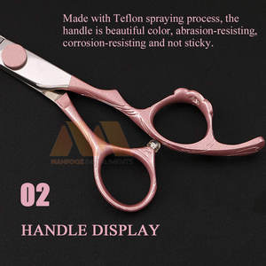 Tijeras de Corte de Pelo de Precisión, Herramienta de Estilismo Profesional de Acero Inoxidable, Tijeras de Corte de Pelo Profesionales para Salón - Product Image 3