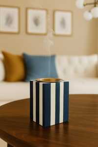 เครื่องหอมไม้อาคาเซียทำจากไม้อาคาเซียทำจากเรซินเครื่องหอมผักชีลายเพชรแบบฝังธูปทำมือที่ใส่ในบ้านทางศาสนา - Product Image 4