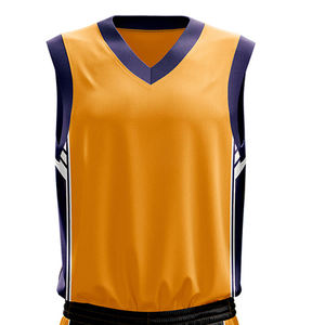 Tenues de basketball personnalisées, kits d'équipe, vêtements de basketball sublimés, vente en gros, OEM, faible MOQ, ensembles de maillots de basketball respirants - Product Image 2