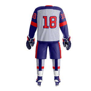 Entrenamiento y ropa deportiva Uniforme de hockey sobre hielo a la venta Uniforme de hockey sobre hielo para adultos hecho a medida al por mayor - Product Image 3