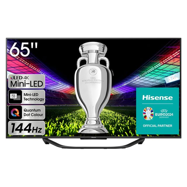 Hisense 65 Inch 4K Ultra HD 120Hz Smart LED TV Android System English Default Language Black for Home and Hotel Use