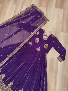 ชุดเดรสสำเร็จรูปดีไซน์เนอร์พรีเมียม คอลเลคชั่นผ้าคลุมไหล่ ผ้าลายดอกไม้สไตล์อินเดีย/ปากีสถาน สำหรับงานปาร์ตี้ แห้งเร็ว ใส่ได้ทุกฤดู RADHE EXPORT - Product Image 6