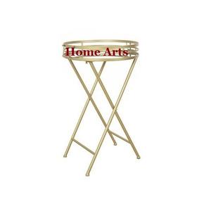 Plateau de service en métal et verre avec support, qualité supérieure, taille personnalisée, plateau à thé et café pour usage domestique et hôtelier - Product Image 4