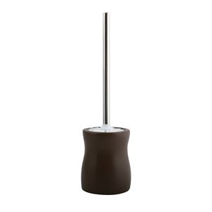 MSV "Palma" <b>ceramic</b> <b>toilet</b> <b>brush</b> <b>holder</b> in chocolate color - Product Image 1