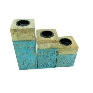 Quemador de madera Oud de diseño maravilloso Quemador Bakhoor de forma cuadrada de diferentes tamaños para uso en bodas y fiestas - Product Image 2