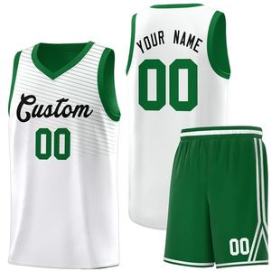 Ensemble de maillots de basket-ball réversibles sur mesure Vêtements de sport pour jeunes avec des conceptions uniques Maillots de basket-ball personnalisés pour jeunes joueurs - Product Image 5