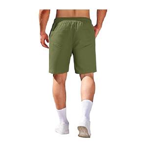 Export Oriented 100% Cotton Fleece Men's <b>Shorts</b> From Bangladesh Solid Color Best Price with Drawstring Closure Cheap Price - Product Image 2