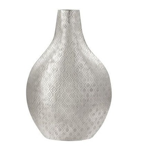 Modern Hammered Texture Aluminium Curved <b>Vase</b> Metal Model Table <b>Vase</b> <b>Gold</b> Color Decorative For Living Room Decoration - Product Image 6