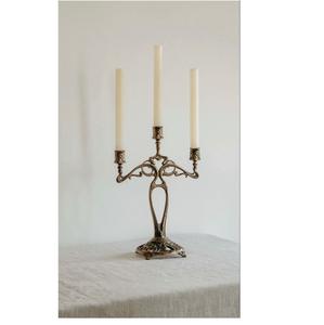 Support de bougie en laiton et aluminium fait main, sur mesure, finition haut de gamme, style moderne, décoration d'intérieur haut de gamme - Product Image 4