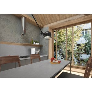กระเบื้องพอร์ซเลนลายคอนกรีตแผ่นใหญ่กันน้ำ ยี่ห้อ Unionstone ดีไซน์ทันสมัย สำหรับตกแต่งผนังภายในห้องนั่งเล่น - Product Image 4