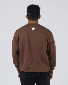 Hombres Oversize 100% Algodón Pullover Entrenamiento Drop Shoulder Hombres Cuello redondo Sudadera - Product Image 4