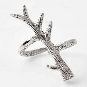 Vente chaude 2026 Anneau de serviette en aluminium classique motif feuille écologique, couleur et design personnalisables pour la décoration de table de camping - Product Image 4