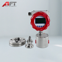 Hot Selling Ethanol Resin Paint Lubricating Vegetable Oil Compact Micro Elliptical Gear Flowmeter for Various Liquid