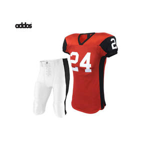 2025 dernière conception Oem personnalisé meilleur Football américain jeunes uniformes pas cher prix maillot authentique cousu tous les maillots du collège - Product Image 5