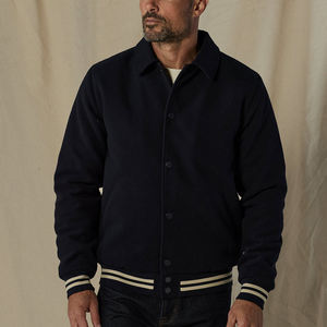 Vestes de baseball varsity en chenille brodée personnalisées, chaudes pour l'hiver, pour hommes - Product Image 3