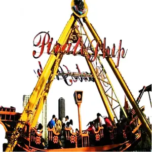 Piraten schiff Piraten boot zum Verkauf Wasser Prop Vergnügung fahrt Spielgeräte Kinder Outdoor Fun Fair Jump House Piraten schiff