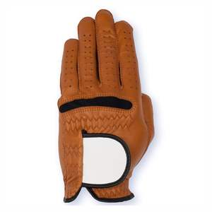 Gant de Golf coloré en cuir confortable antidérapant en peau de mouton pour la main gauche en gros personnalisé nouveau Design 2025 gants de Golf pour hommes - Product Image 3
