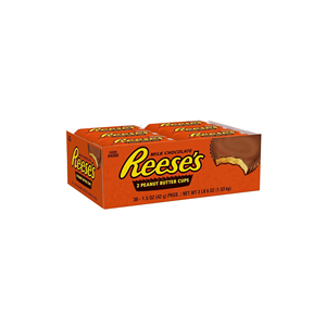 Чашки для арахисового масла Reese King Size, 24 упаковки, 77 г шоколадных кондитерских изделий премиум-класса