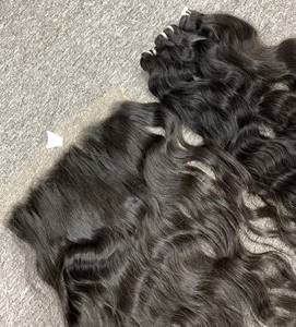 Venta caliente 100% cabello humano virgen crudo al por mayor vendedores de cabello ondulado natural camboyano vietnamita - Product Image 3