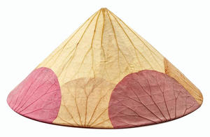 Elegancia ecológica: Sombrero de hoja de loto para una protección solar cómoda, natural y elegante - Product Image 5