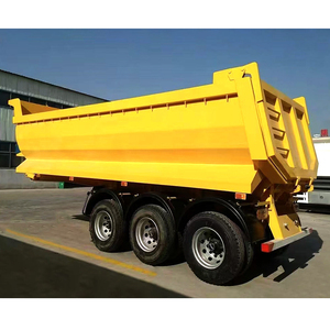 Remorques benne basculante à parois hautes JOZOTG 2, 50 et 100 tonnes, 3 essieux, 40, 60, 50 mètres cubes, <span class=keywords><strong>semi</strong></span>-remorque agricole hydraulique à benne basculante à vendre - Product Image 4