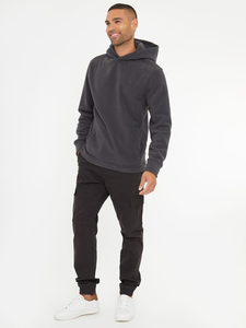 Sudaderas con capucha en blanco de algodón 100% de peso pesado Hombres Logotipo de bordado personalizado Sudaderas con capucha clásicas unisex para hombres - Product Image 4