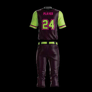 Uniformes de béisbol sublimados personalizados Fábrica directa Etiqueta Privada cliente más demandado nuevo diseño Uniformes de béisbol - Product Image 2