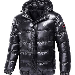 Chaqueta de Plumón para Hombre, Nueva Colección de Invierno, Fabricación en Fábrica, Cuello Alto, Personalizable, Venta al Por Mayor - Product Image 3