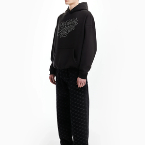 Pakistán fabricante hombres diamantes de imitación sudaderas con capucha 2025 alta calidad hecho hombres diamantes de imitación sudaderas con capucha en Stock - Product Image 3