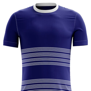 El mejor material hecho a medida, nombre del equipo, uniforme de fútbol para hombres, ropa deportiva, camiseta de fútbol de Color sólido, camiseta de fútbol de secado rápido - Product Image 3