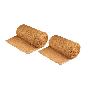 Filet en fibre de coco végétale utilisé pour le renforcement du sol et le soutien de la végétation en génie environnemental - Product Image 1