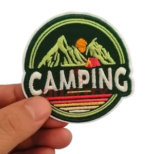 Wholesale OEM Premium Quality Embroidery Badges Good Material Plus Size Hand Embroidered Low MOQ for Clothing - Product Image 6