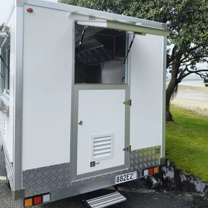 Concession mobile entièrement équipée de camion de nourriture Chariot poussoir de crème glacée parfait Remorque de café Station de bar entièrement mobile Matériel de maïs - Product Image 4