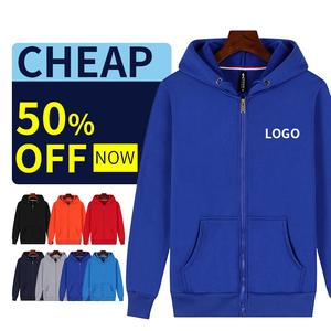 Sweat à capuche zippé en molleton 100% coton pour homme tendance Mode d'hiver Marque privée Support de vente en gros Fabricant - Product Image 3