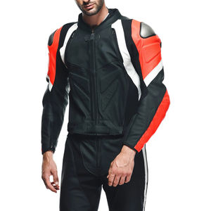 Vêtements de course automobile et de moto sur mesure en gros, combinaison de moto en cuir véritable, respirabilité et confort, combinaison de moto - Product Image 2