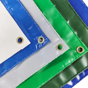 2024 ขายร้อนราคาต่ํา PVC Tarpaulin ม้วนการผลิต PVC Tarp สต็อกรถบรรทุก Tarp เต็นท์ - Product Image 3