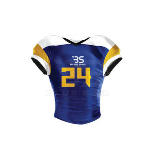 Uniforme de football américain personnalisable pour les athlètes du lycée, du collège ou du club Ensemble de maillots de l'équipe de football américain - Product Image 4