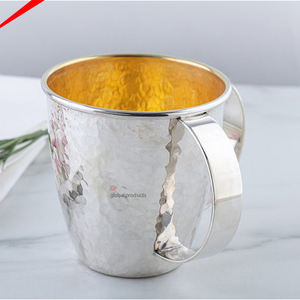 Taza de lavado de manos judía única 2025 con 2 asas de taza de lavado de latón para lavarse las manos Judías - Product Image 3