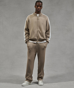 ชุดวอร์มผ้าฝ้ายแบบซ้อนกันมีซิปสำหรับ100% ฤดูหนาวชุดวอร์มกางเกงโอเวอร์ไซส์ - Product Image 1