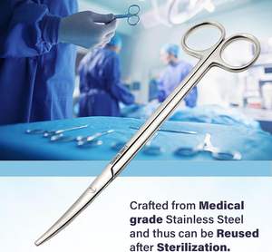 กรรไกรผ่าตัดไฟฟ้า metzenbaum ทำจากสเตนเลสชุดเครื่องมือผ่าตัดใช้ซ้ำได้รับการรับรอง C-Tick - Product Image 2