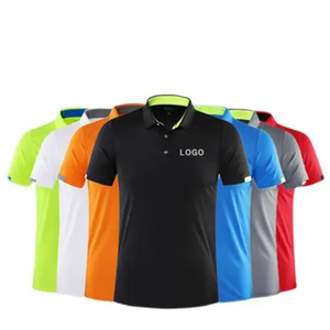 Vêtements à bas prix avec logo personnalisé polos respirants à manches courtes pour hommes de grande taille polos en coton de qualité pour hommes - Product Image 1