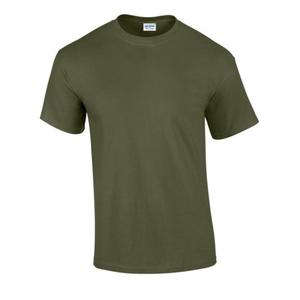 Camiseta lisa de Color gris Camiseta de algodón puro de calidad de larga duración de media manga Camisetas de gimnasio de Venta caliente para hombres y mujeres - Product Image 5