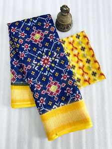 Sarees indiens d'été élégants Ajout gracieux à votre collection de garde-robe ethnique Vêtements indiens et pakistanais - Product Image 6