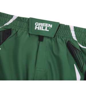 GREEN HILL 2023 Pantalones Cortos de MMA Verdes Personalizados, Ropa Deportiva para Entrenamiento de Combate, Ropa de Gimnasio, Técnica de Sublimación, Elásticos y Lavados - Product Image 3