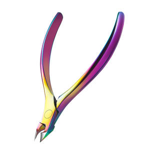 Coupe-cuticules en acier inoxydable de qualité supérieure, ouverture large, lame courbée, style russe, best-seller, service OEM - Product Image 1