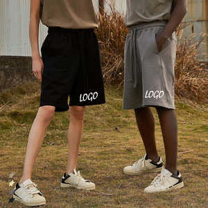 กางเกงขาสั้นลำลองผ้าฝ้ายสำหรับออกกำลังกาย วิ่ง เล่นกีฬา ระบายอากาศ ยืดหยุ่น ไม่ยับ เอวสูง ทรงพื้นฐาน สไตล์อเมริกัน สำหรับฤดูร้อน - Product Image 5