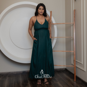 Stylish Bottle Green Dresses