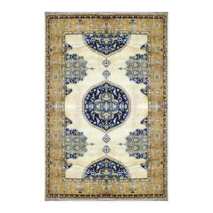 พรมปั๊กซาวาร์และโคตันทอมือถักแบบพิเศษ ขนาด 8'3 x 5'7 รุ่น Pes_Kho_287 - Product Image 1